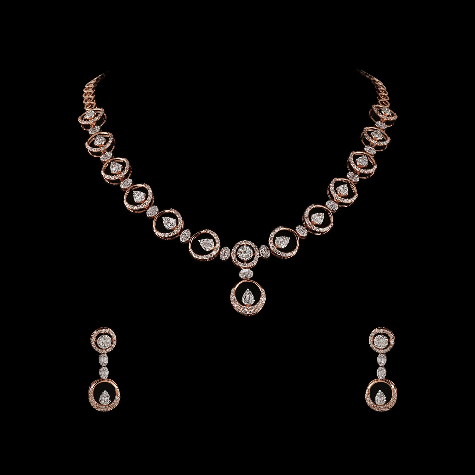 thin necklace set