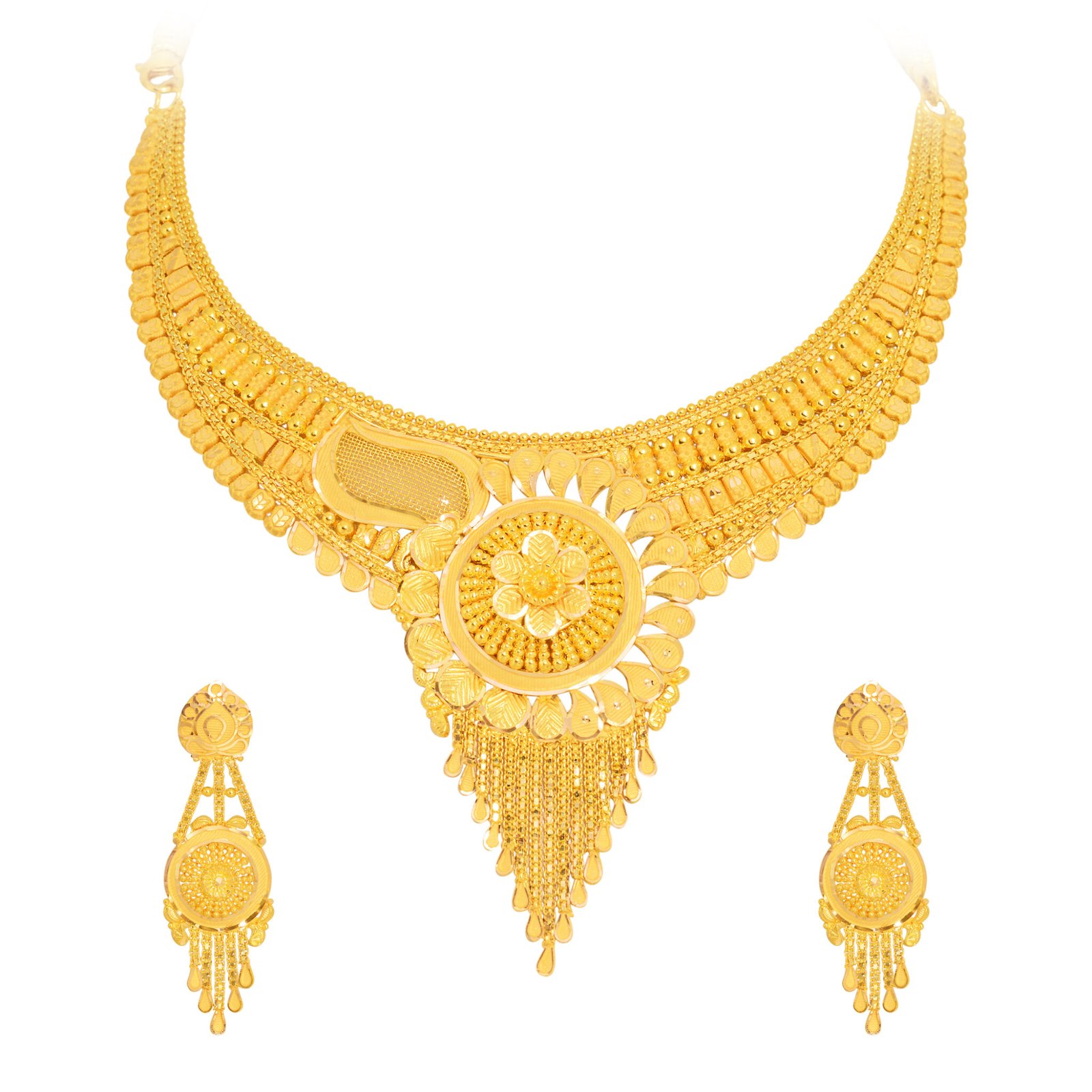 Gold Necklace Sets Archives - Best Jewellers in Chandigarh